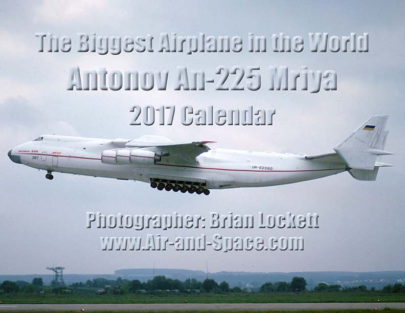 Lockett Books Calendar Catalog: Antonov An-225 Mriya